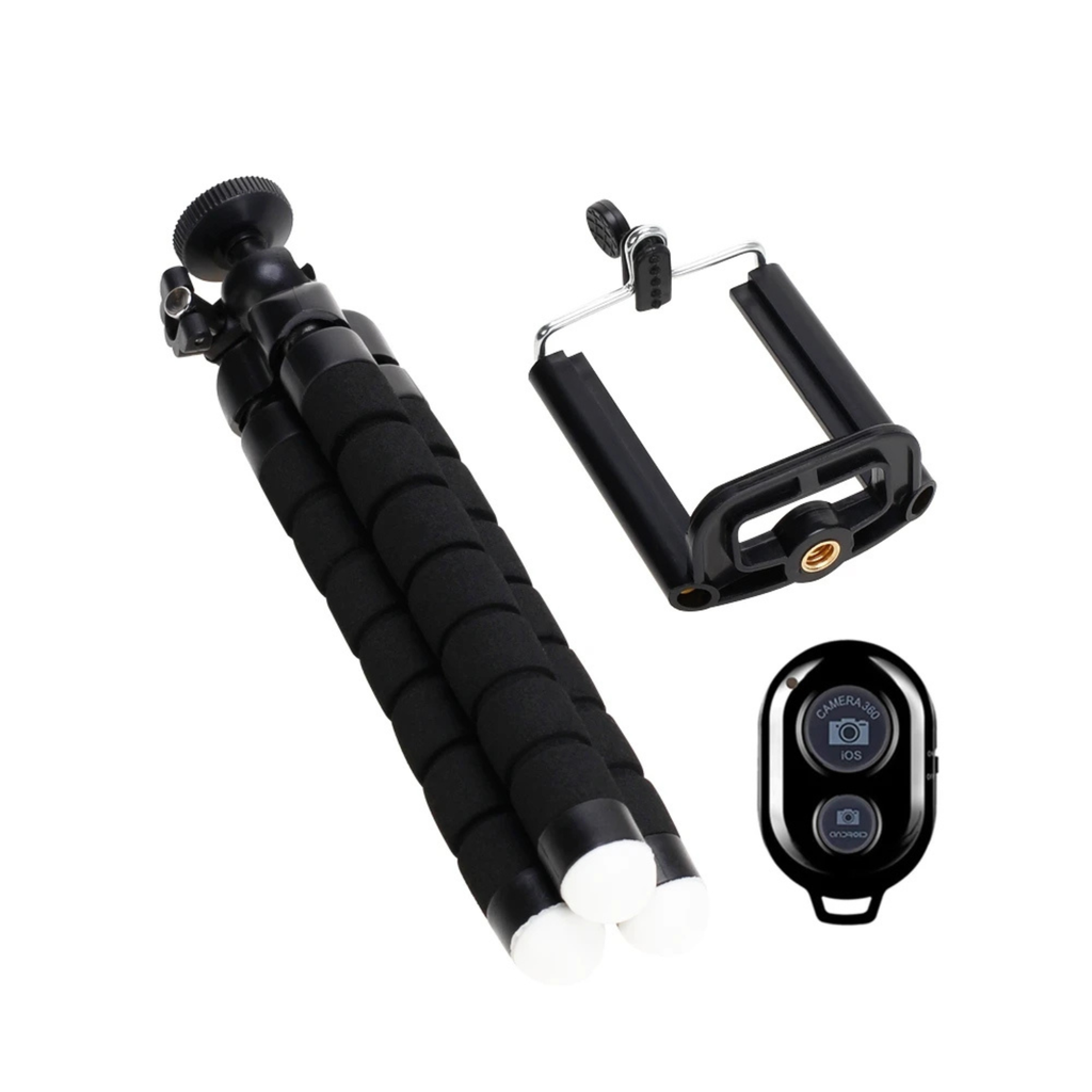 Flexible Mini Tripod for Phone – Octopus Stand with Holder